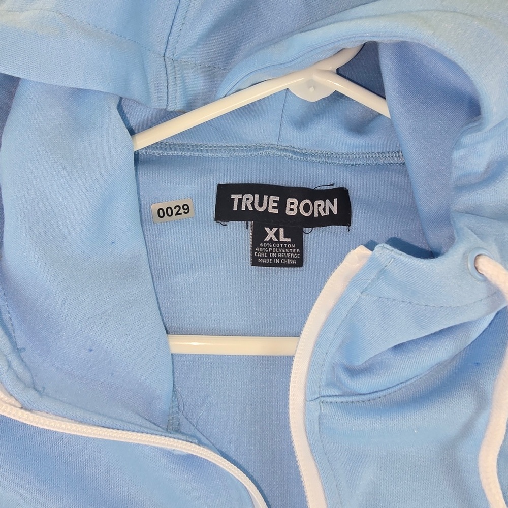 True Born Blue Sweat Shirt XL